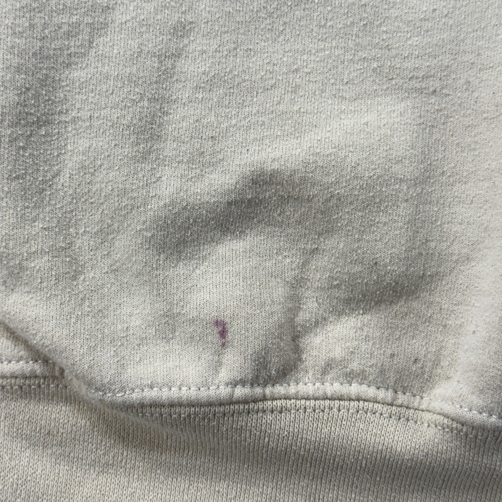 Fear of God Hoodie Mens‎ Large Sand Beige Sandcastle Kings Gothic Graphic Fleece - Picture 11 of 11